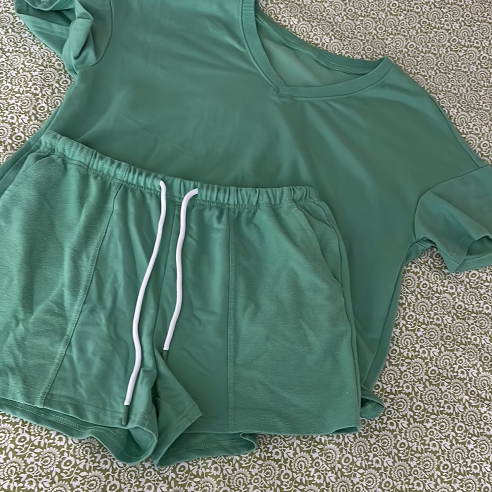 Green Women's Shorts